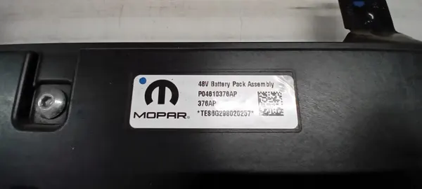 Bateria 48V Dodge RAM 1500 OEM P04610376AP 2019-2025 image 10