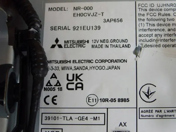 Radio Navigation Honda CR-V 2018+ OEM 39101TLAGE4M1 image 6