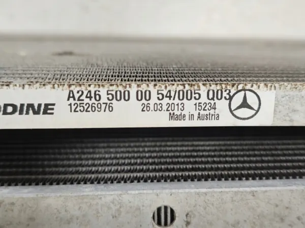 KOMPLET CHŁODNIC MERCEDES A KLASA W176 13- A2465001403 image 9