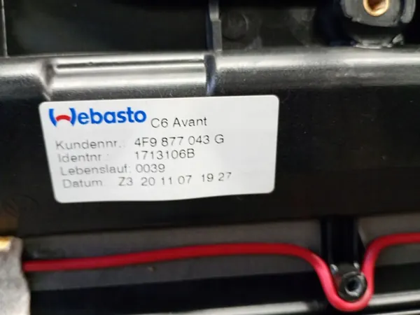 Teto solar OEM 4F9877043G para Audi A6 C6 Avant image 7