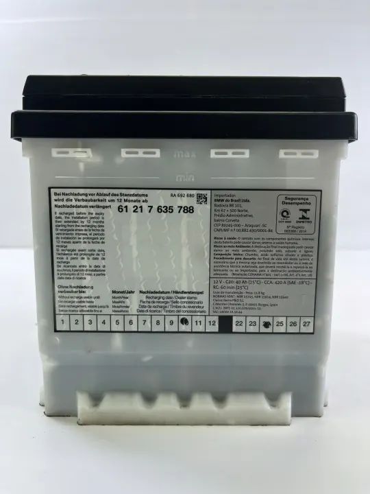 Batterie avant BMW F30 330e B48 hybride 7635788 usagée image 4