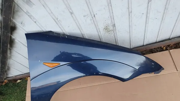 Parafango Anteriore Destro FORD FOCUS MK1 I H8 Blu 98-04 image 2