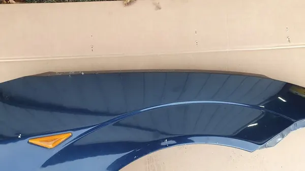 Parafango Anteriore Destro FORD FOCUS MK1 I H8 Blu 98-04 image 6