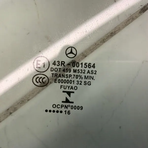 Höger bakdörrs glas AS2 MERCEDES GLA W156 2016 image 4