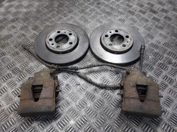 OEM TARCZE HAMULCOWE PRZÓD + KLOCKI + ZACISKI SKODA RAPID I 1.2 TSI BOSCH image 2
