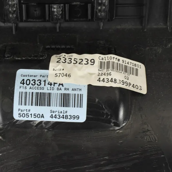 BMW X5 F15/F85 Oikea Sivulista OEM 7284280 Anthrasit image 6