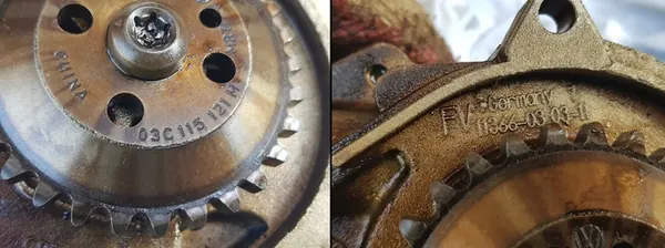 Olje pump 1.4 TFSI TSI CAX 125HK - 11367-0201 image 3