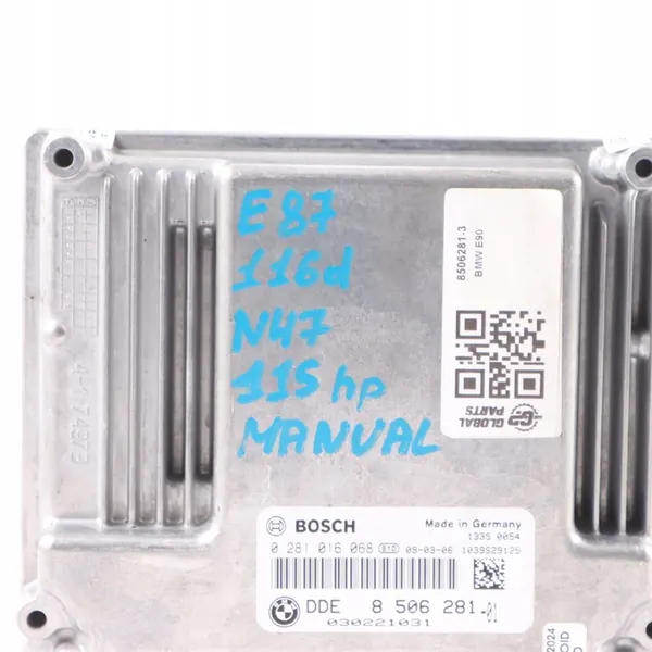 BMW E87 E90 LCI 116d 316d Motorstuurunit 8506281 image 3