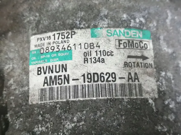 Compresseur A/C Ford OEM AM5N-19D629-AA pour C-Max II 1.6 TDI image 4