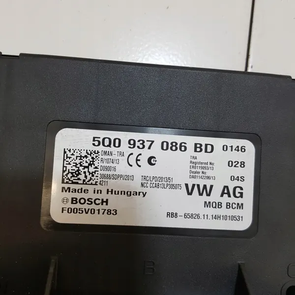 VW Comfortmodule 5Q0937086BD voor Passat B8 image 3