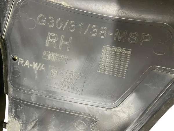 OEM 7340786 Arco de roda dianteiro direito M-Package BMW 5 G30 image 4