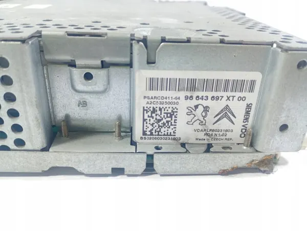 Radio Citroen C4 04-12 OEM M1S229 MAR 00019207 image 5