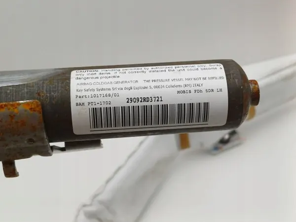 OEM DRC99652 Vänster Airbaggardin för Hyundai i30 image 4