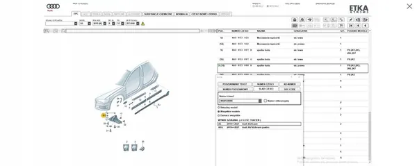 AUDI A6 C8 2018-2022 Right Wheel Arch 4K0853888E image 5