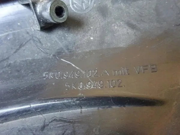 VW GOLF VI 08-12 Oikea peilikuoren indikaattori 5K0949102A image 5