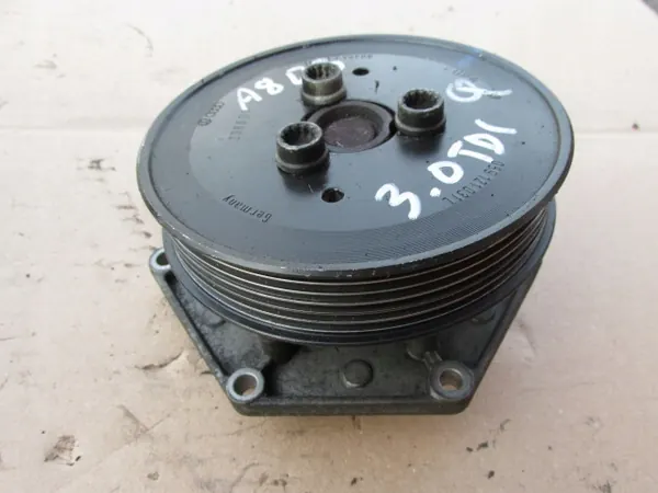 Pompe à eau + Poulie Audi A8 D3 3.0 TDI 059121031L image 3
