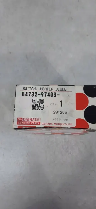 OEM 84732-97403 Toyota Terios Interruptor Ventilador image 5