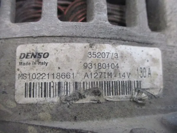 OPEL ASTRA H 1.9CDTI Vaihtovirtageneraattori DENSO 93180104 image 3