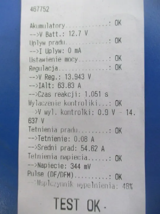 OPEL ASTRA H 1.9CDTI Vaihtovirtageneraattori DENSO 93180104 image 5