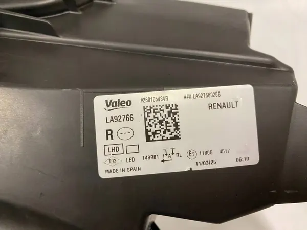 Renault OE 260105434R LED DRL Oikea Lamppu image 6