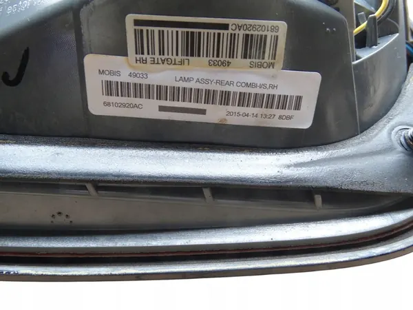 JEEP CHEROKEE V KL 13-18 Lámpara Trasera Derecha OEM image 4