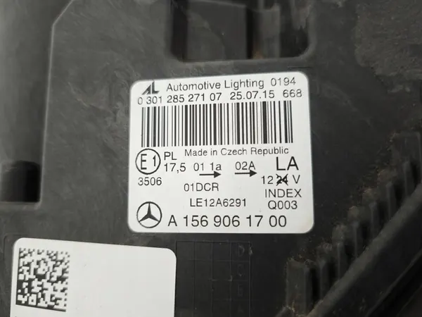 MERCEDES GLA W156 X156 13- LINKER BI-XENON KOPLAMP A1569061700 image 6