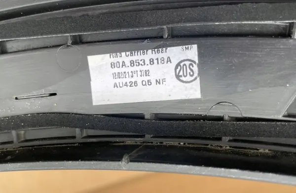 Protège-boue OEM 80A853818A Audi Q5 Lift Arrière Droit image 6