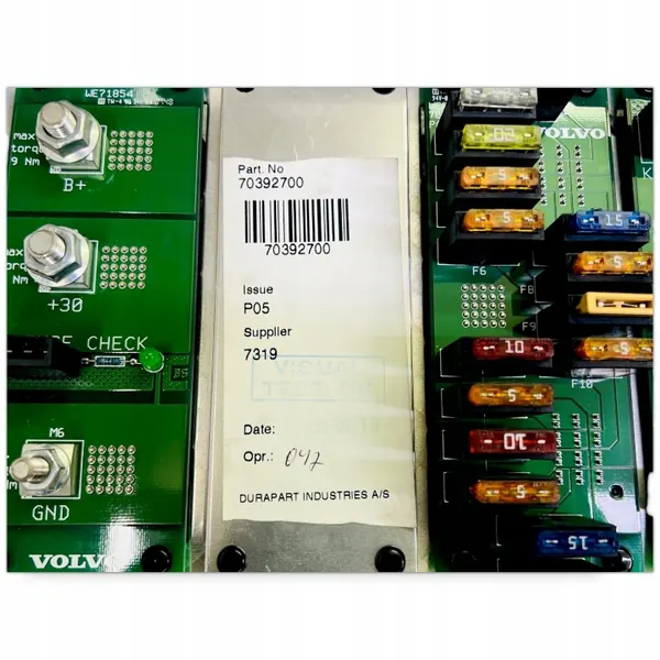 70392700 Caixa de fusíveis Volvo - Peça OEM usada image 3