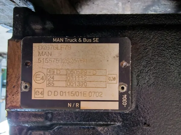 Entraînement de Ventilateur Viscose MAN TG3 TGS TGX Euro6 470/510CV image 5