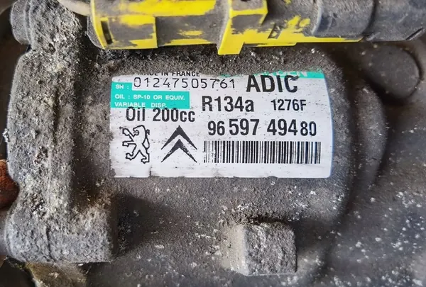 Compressore aria condizionata Fiat Scudo II 9659749480 image 2