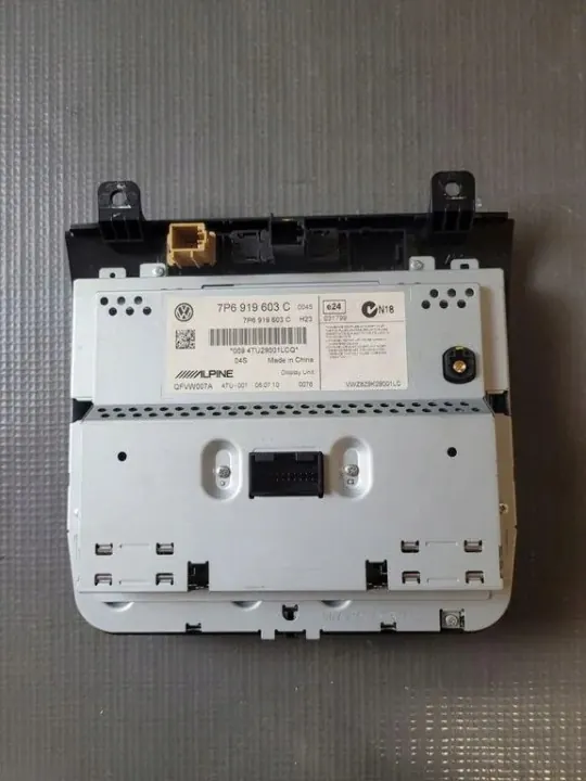 Écran de navigation VW Touareg OEM 7P6919603C - Occasion image 2