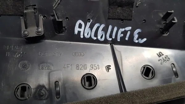 Audi A6 C6 mittluftgallergrill OEM 4F1820951F image 9
