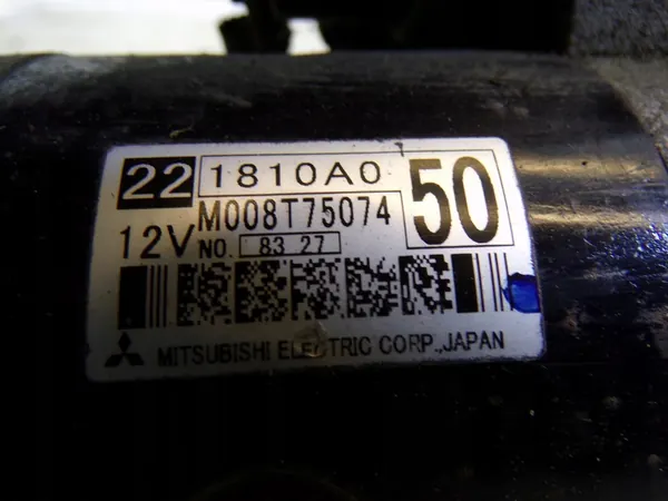 Motor de arranque Mitsubishi Pajero 4 IV 3.2 DiD 10 Dientes image 5