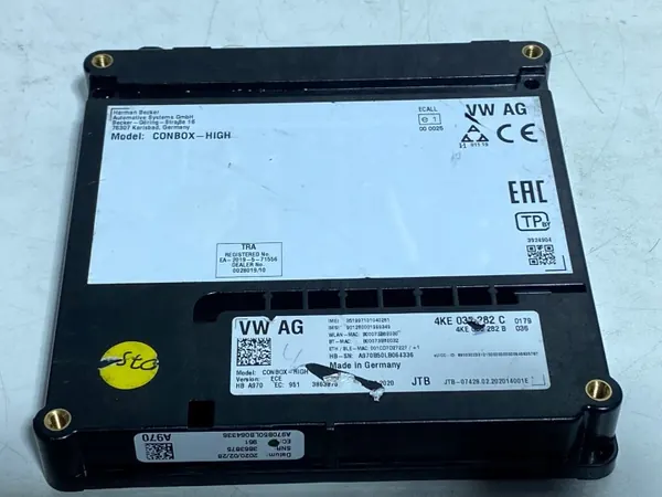 Módulo de chamada emergência SOS Audi OEM 4KE035282C image 6