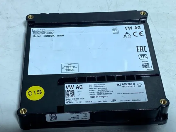 Módulo de chamada emergência SOS Audi OEM 4KE035282C image 7