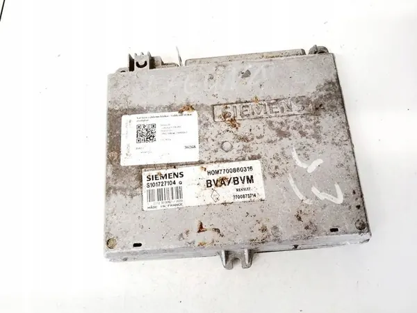 Ordinateur de moteur Renault Laguna 1996 2.0L 7700860316 image 2