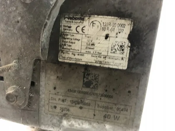 Câble chauffage stationnaire OEM 1343815080 Fiat Ducato image 4