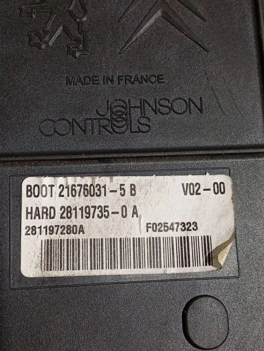 Module Confort OEM 21676031 pour Peugeot 308 SW II image 4
