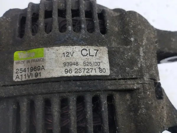 Peugeot 206 2000 Generaattori OEM 9623727180 image 9