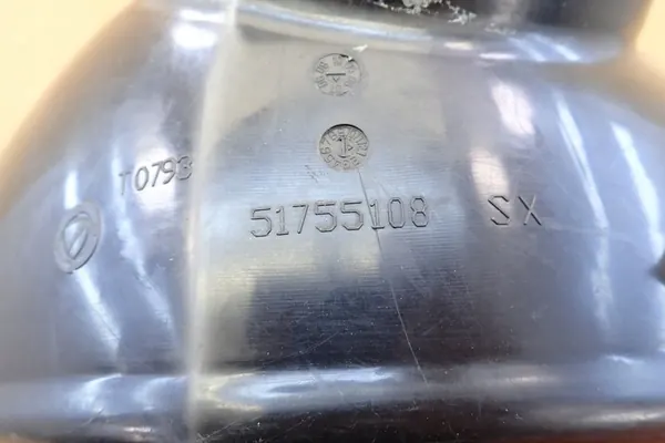 Fiat Doblo I lift 05- Front Left Wheel Arch Cover 51755108 image 6