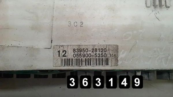 Écran d'affichage Toyota Previa OEM AM-363149 image 3