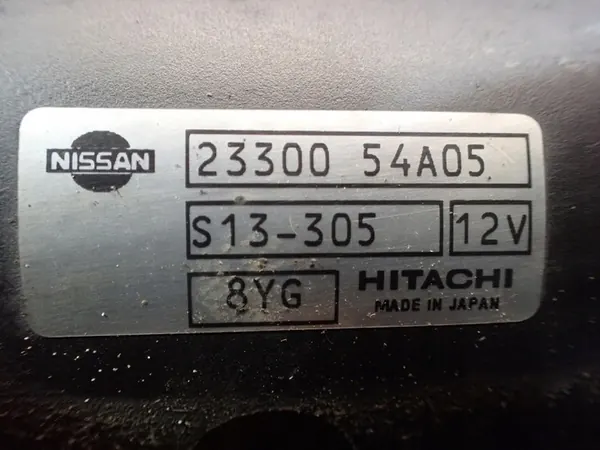 NISSAN ALMERA N15 95-00 Motor de Arranque 2330054A05 9 Dientes image 7