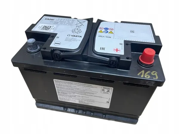 AGM Start-Stop Akku OEM 9878490 12V 70Ah BMW image 2