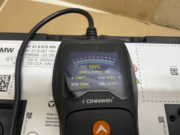 AGM Start-Stop Akku OEM 9878490 12V 70Ah BMW image 6