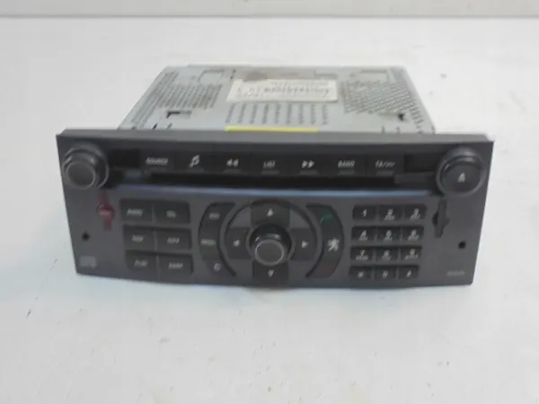 Radio CD Peugeot 407 OEM 96601833YW - Usado image 2