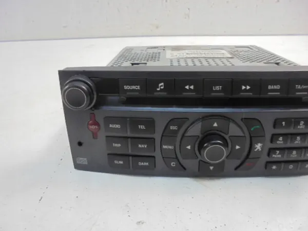 Radio CD Peugeot 407 OEM 96601833YW - Usado image 7