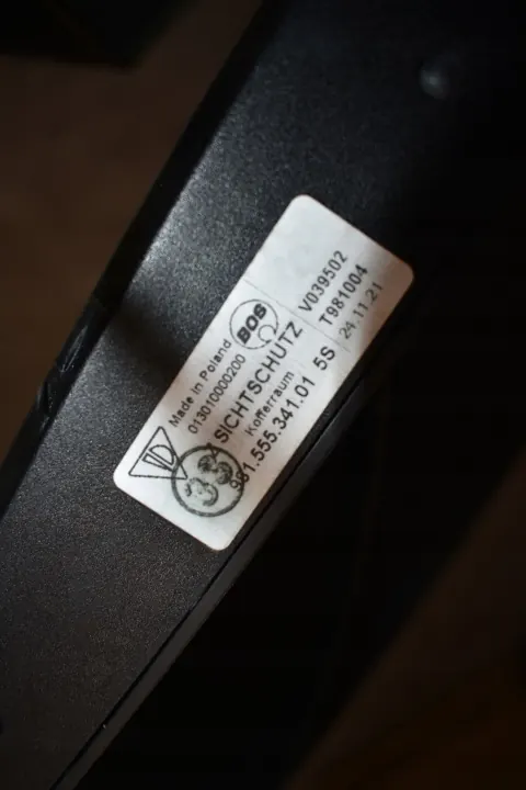 OEM 98155534101 Store Roulant Arrière Porsche Cayman image 4