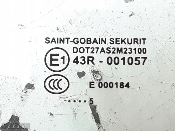 Vitre de porte Jaguar OEM e143r001057 - Occasion image 3