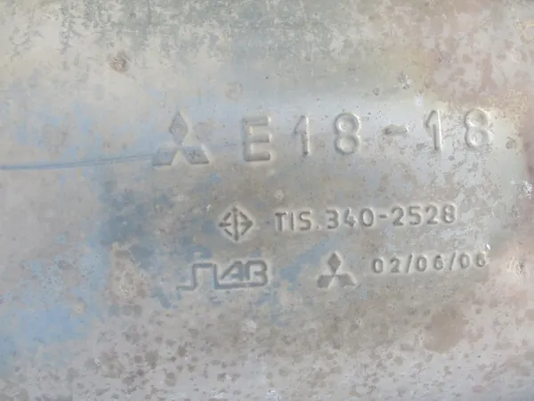Tubo de escape Mitsubishi L200 IV 2.5 DID OEM TIS340-2528 image 4