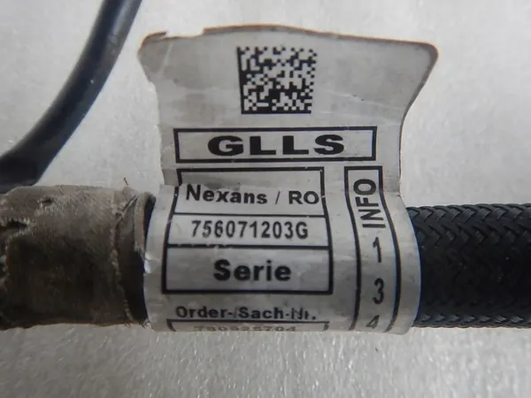 BMW F01 F10 F07 3.0D Zündkerzenverdrahtung OEM 7500126 image 2